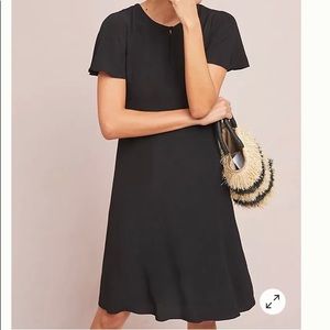 Anthropologie Maeve Nouvelle Dress, Black, size 4, NWOT